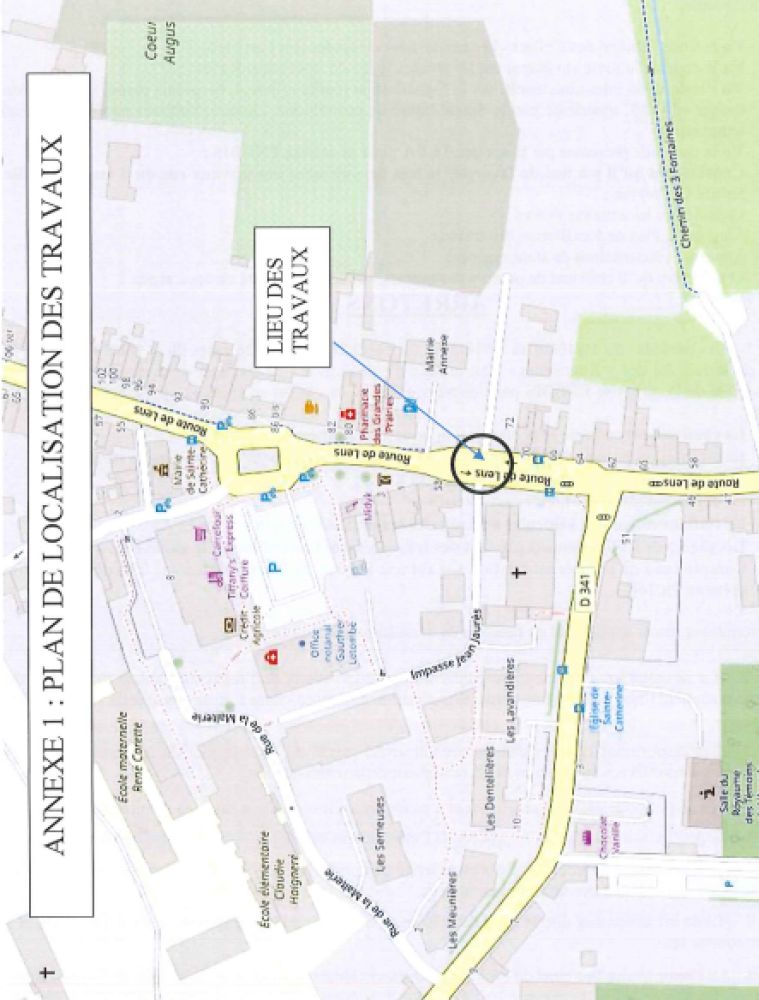 🚧 [TRAVAUX] RESTRICTIONS DE STATIONNEMENT ET DE CIRCULATION – ROUTE DE LENS