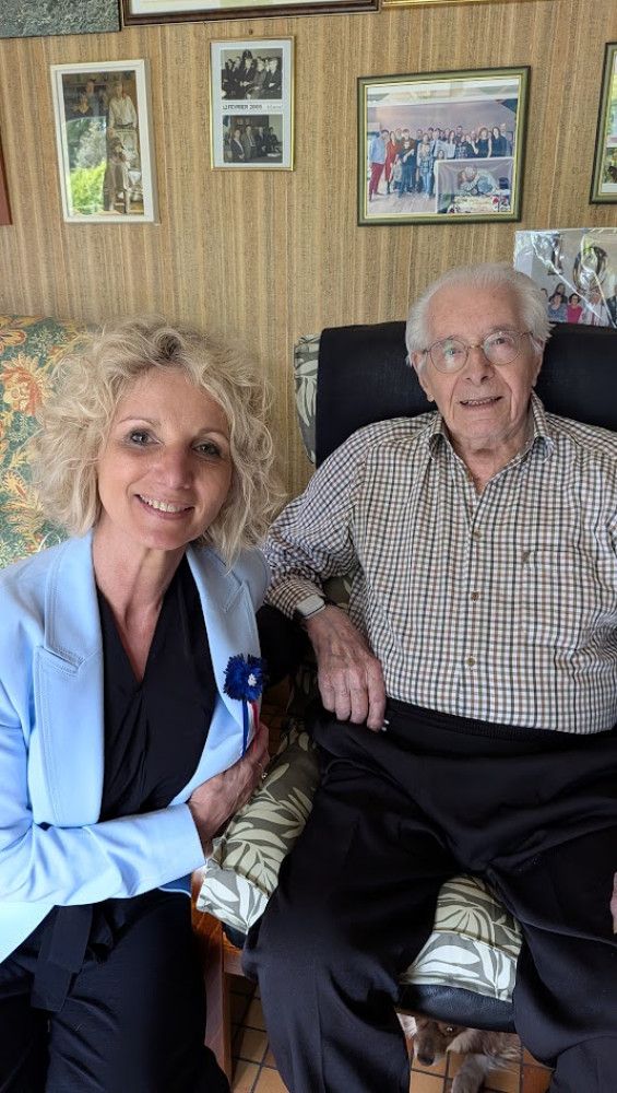La commune perd son doyen – Décès de Monsieur Pierre MANIERE – 105 ans