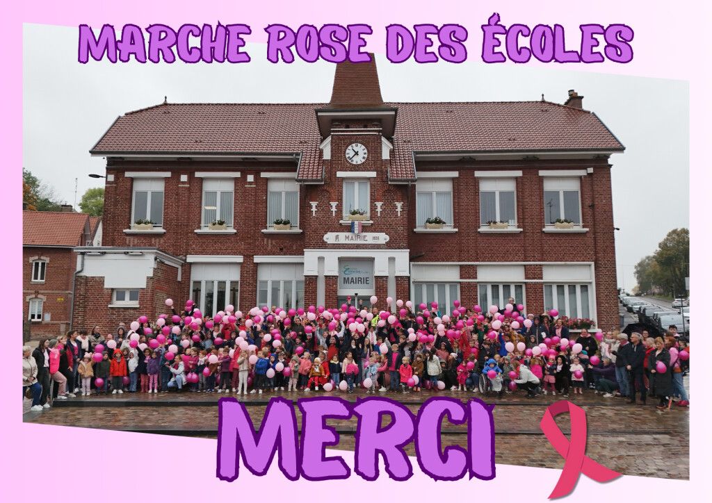 Marche Rose des écoles ! Une belle réussite !