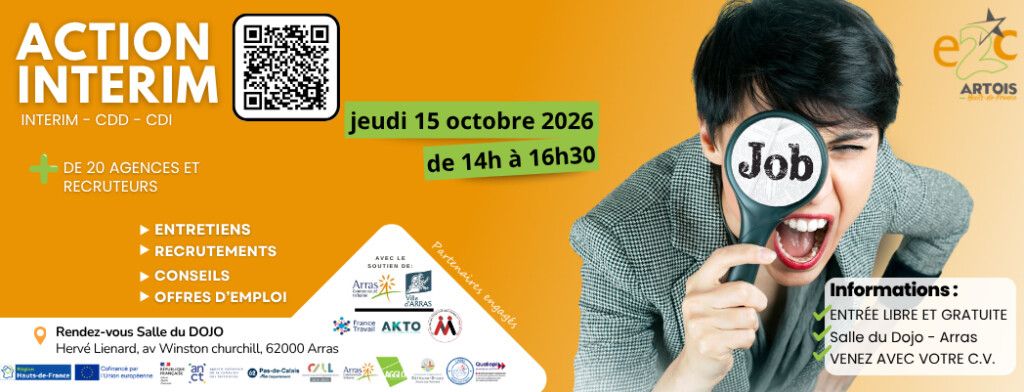 💼Action Intérim : un job dating à Arras !