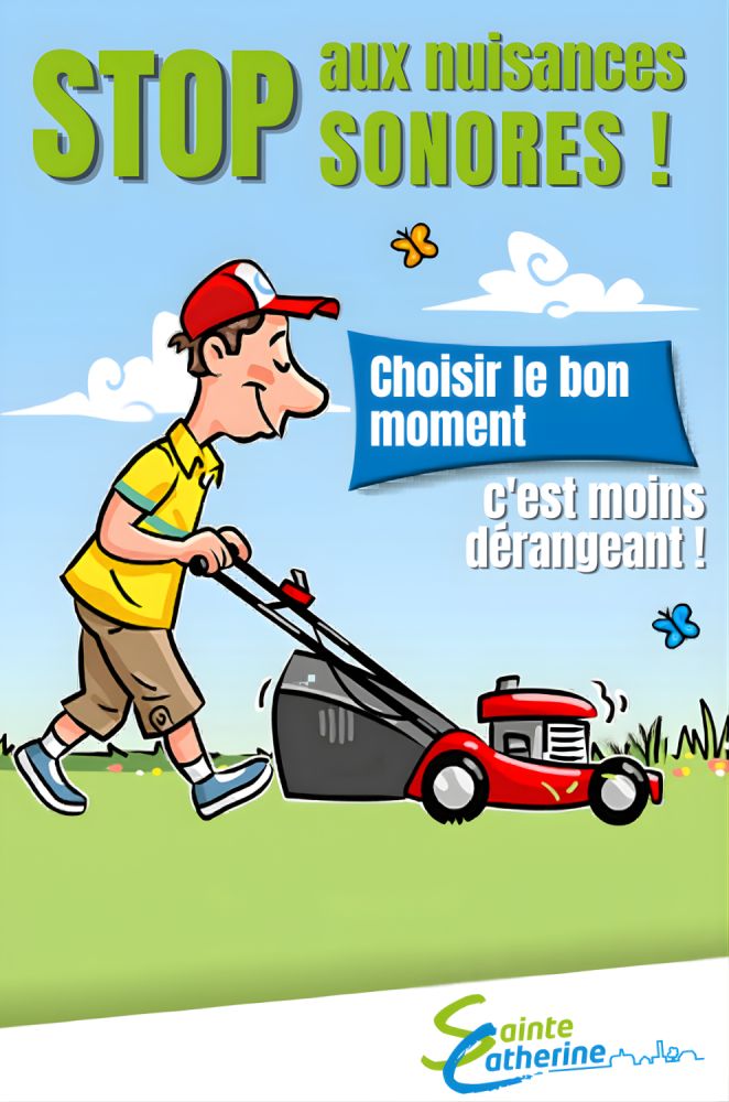 🌿 Règlementation de la tonte et des travaux bruyants 🔊