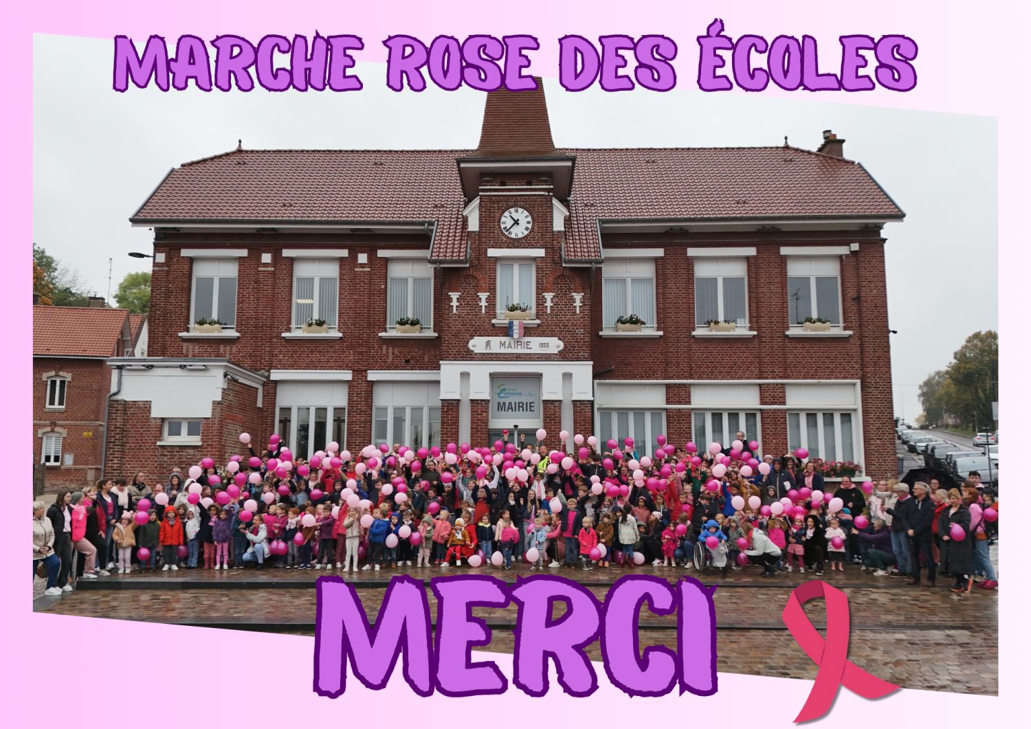 Marche Rose des écoles ! Une belle réussite !