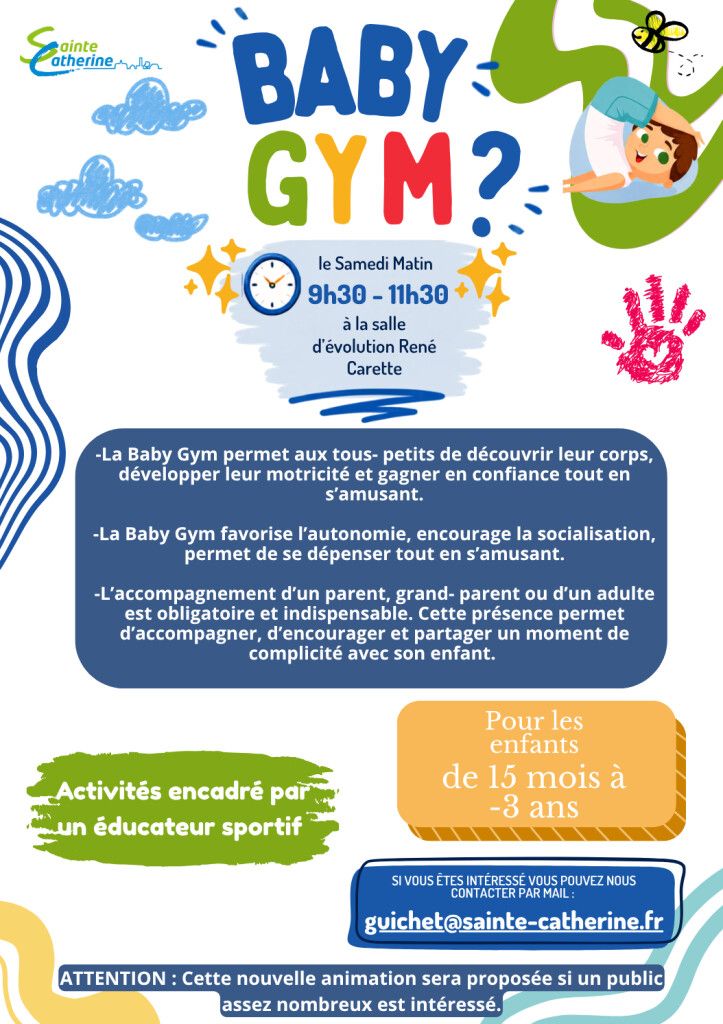 ENQUETE AUPRES DES PARENTS PROJET DE SECTION BABY GYM