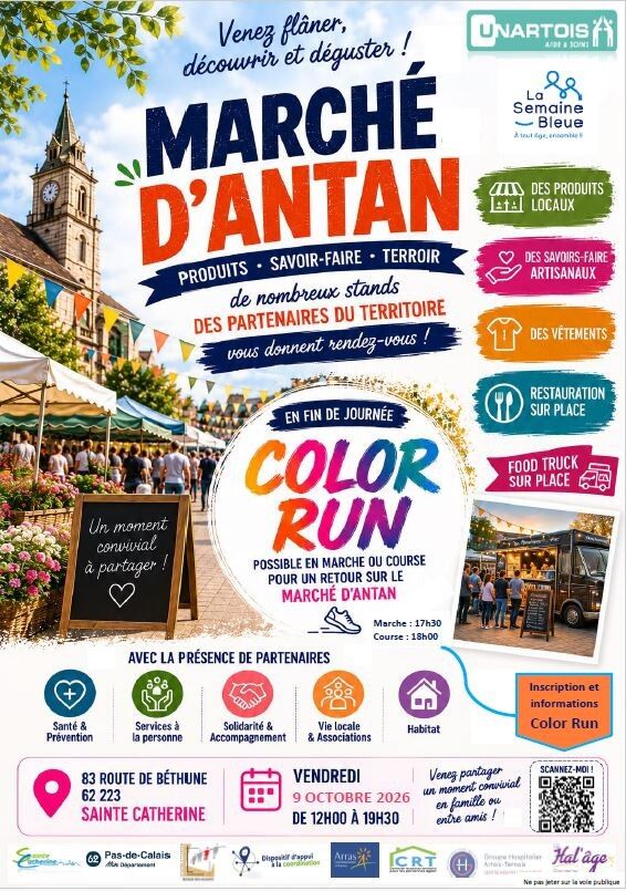 Marché d'Antan - Unartois - 83 Rte de Béthune - le 9 Octobre