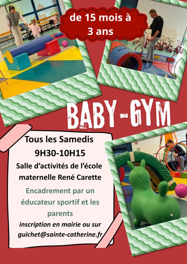 BABY GYM - LE SAMEDI MATIN