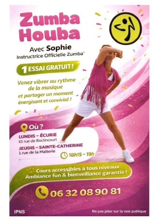 đ ZUMBA HOUBA Ă SAINTE-CATHERINE !